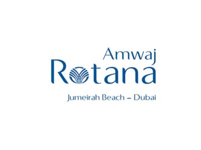 Amwaj Rotana Jumeirah Beach Dubai logo - Box Entertainment luxury hotel events client
