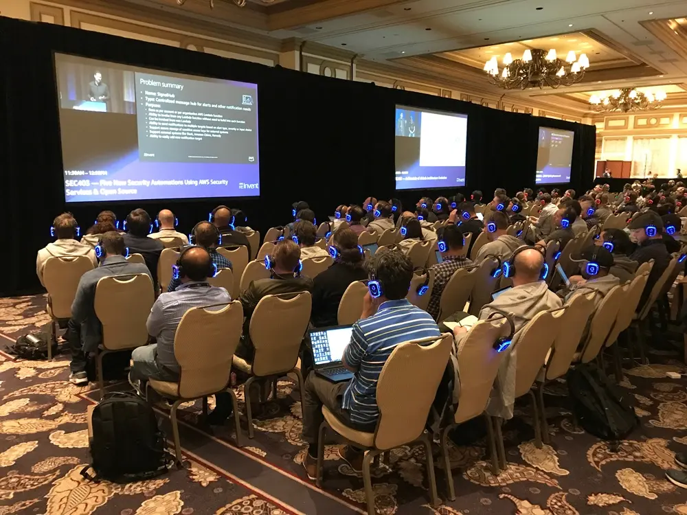 corporate seminar headsets