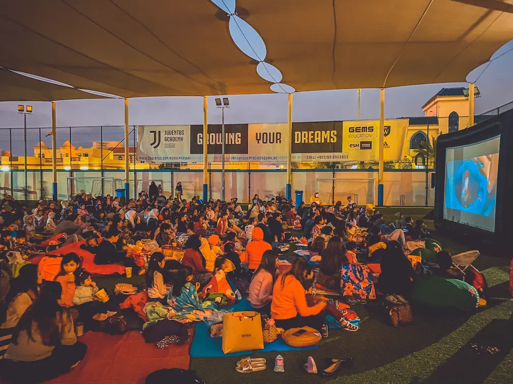 Gems School Dubai Outdoor Cinema