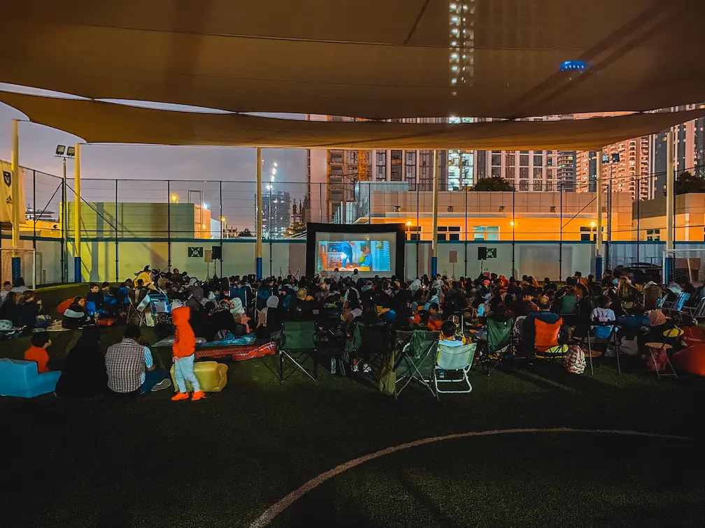 Gems School Outdoor Cinema Dubai
