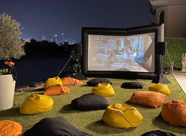 outdoor cinema dubai